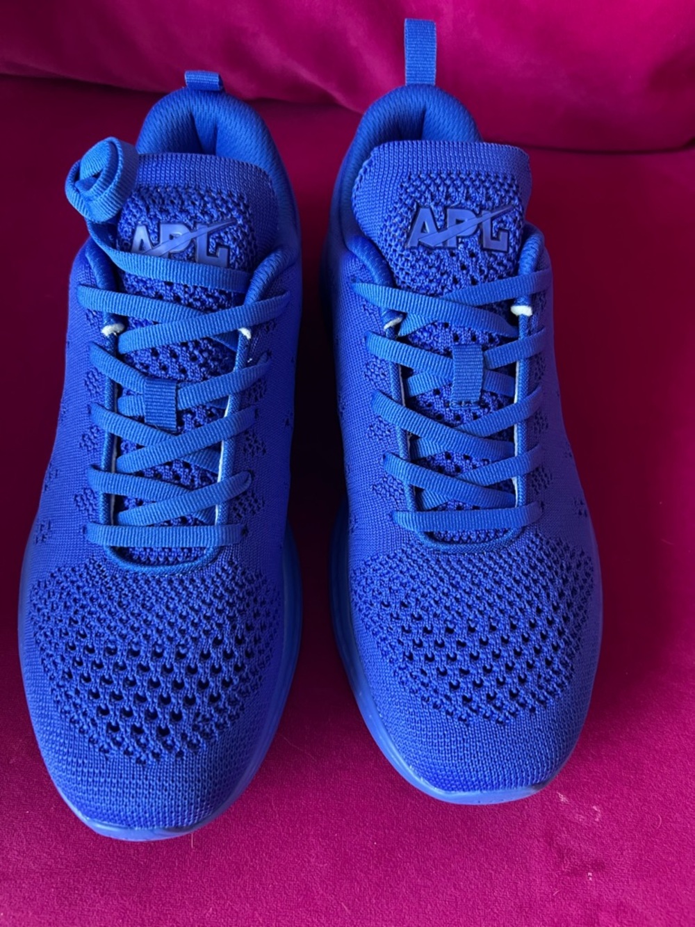 APL TechLoom Knit Sneakers in Colbolt  Blue NEW IN BOX